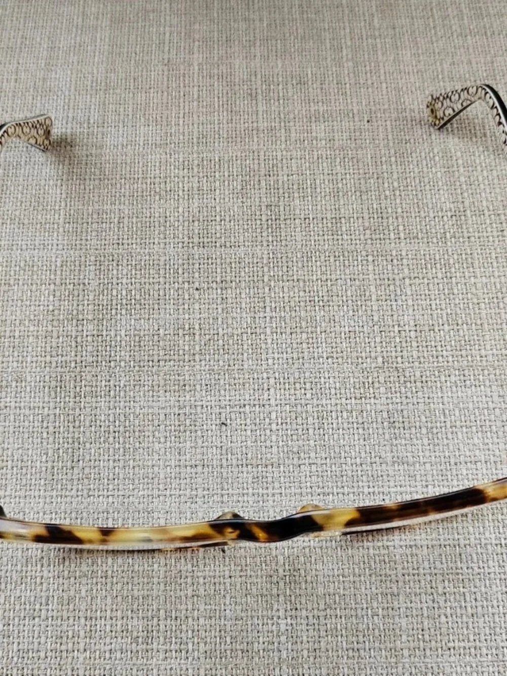 Coach Eyeglasses Frame Spotty Tortoise/ Brown Sand Sig C HC6052 Fannie Glasses